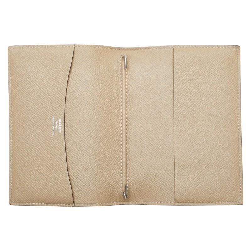 HERMES（エルメス） アジェンダPM 手帳カバー ベージュ マルチカラー