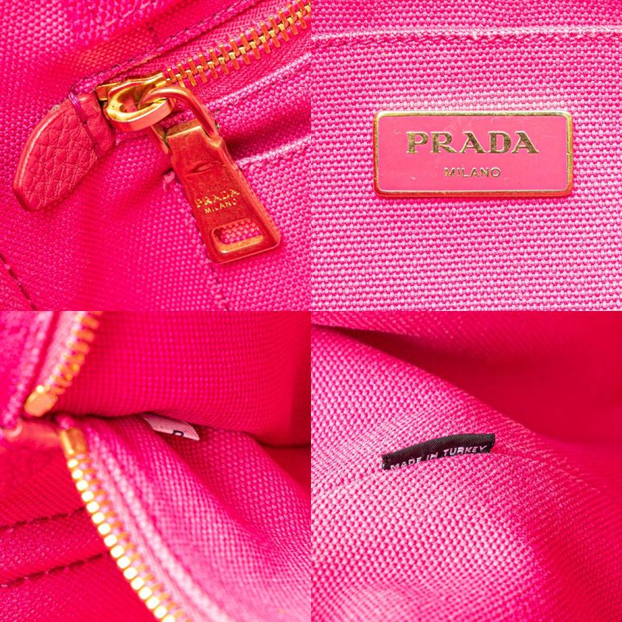 PRADA プラダ カナパ ミニ 三角ロゴプレート ハンドバッグ PRADA プラダ カナパ ミニ 三角ロゴプレート ハンドバッグ