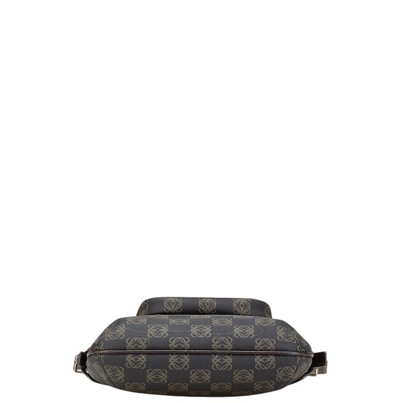 LOEWE（ロエベ） アナグラム 斜め掛け ショルダーバッグ ブラック
