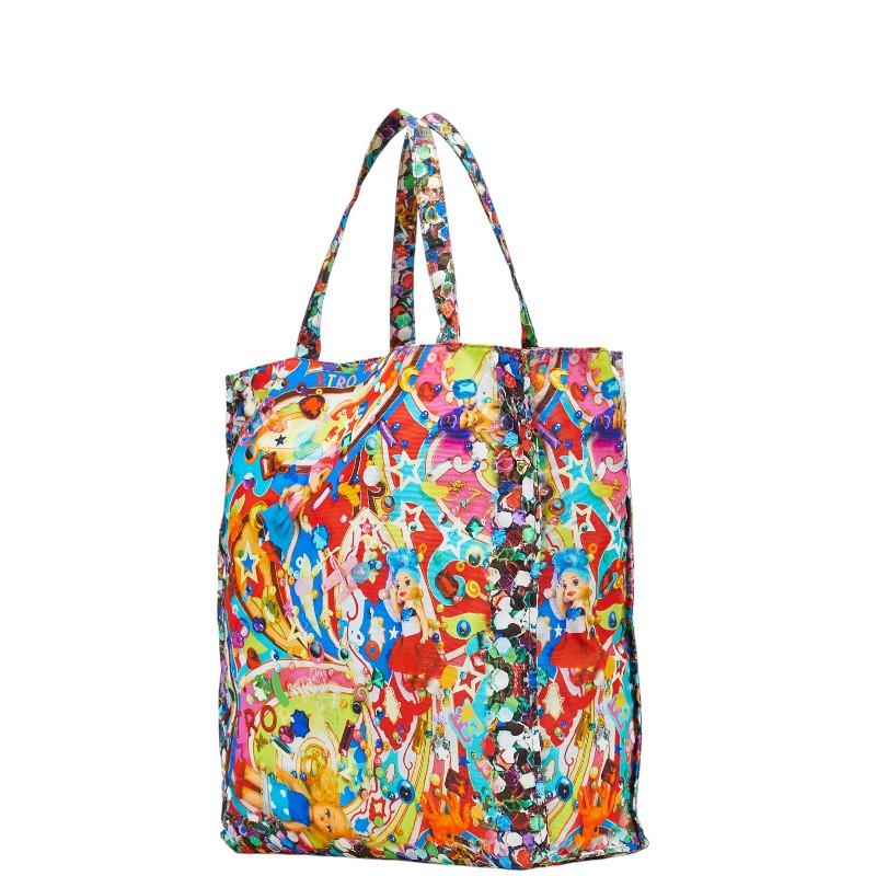 ETRO（エトロ） × 蜷川実花 エデン トートバッグ レッド ブルー マルチ