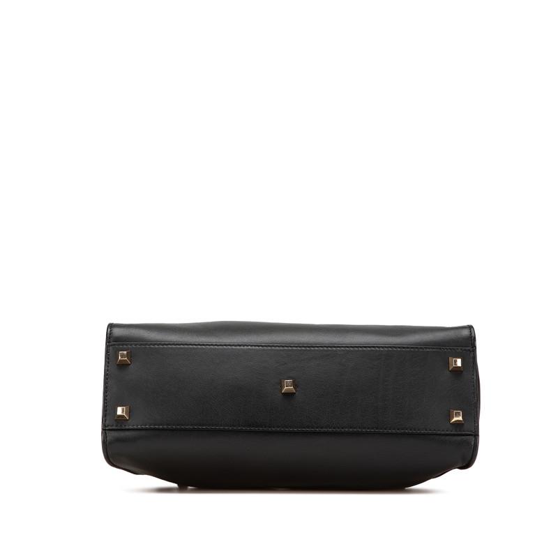 FENDI フェンディ ピーカブー スタッズ ハンドバッグ ショルダーバッグ  