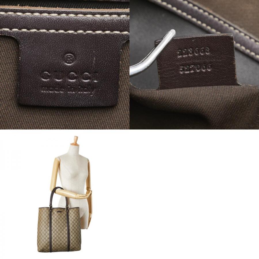 GUCCI（グッチ） GGスプリーム トートバッグ ショルダーバッグ 223668
