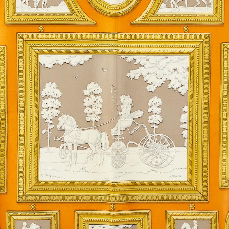 レア❗️エルメス　ウエッジウッドコラボスカーフ　エルメスカレ90 エルメススカーフ HERMES エルメス カレ90 WEDGWOOD ウェッジウッド スカーフ