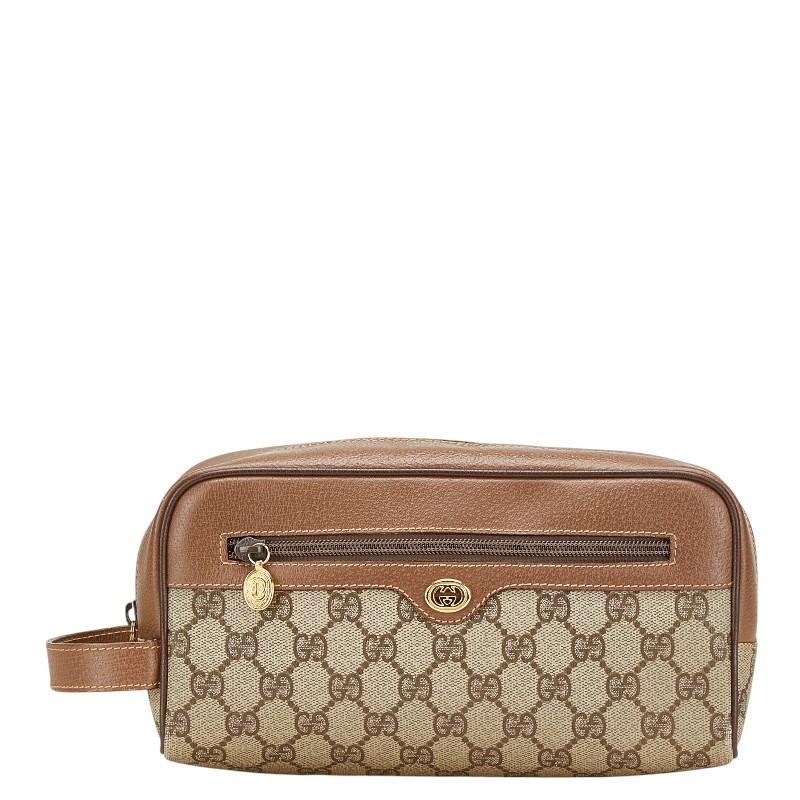 GUCCI（グッチ） GGスプリーム セカンドバッグ 014 58 6087 ベージュ