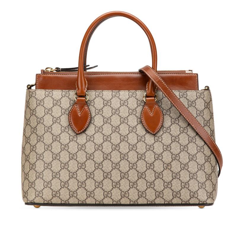 GUCCI（グッチ） GGスプリーム スモール ハンドバッグ ショルダー