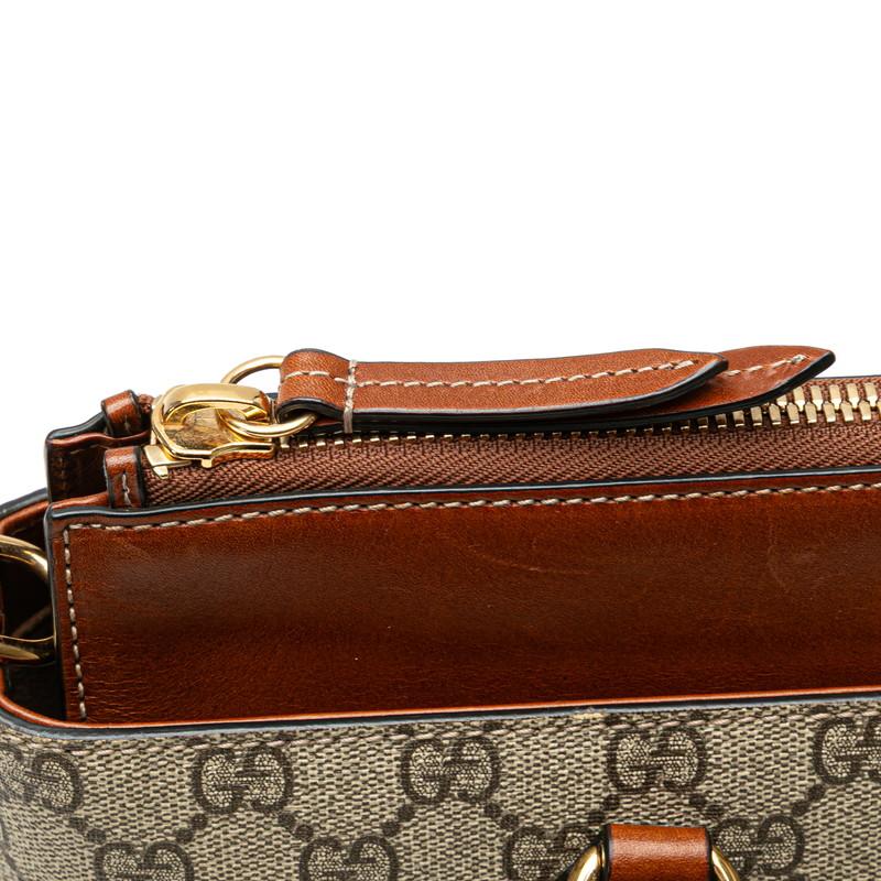 GUCCI グッチ GGスプリーム スモール ハンドバッグ ショルダー