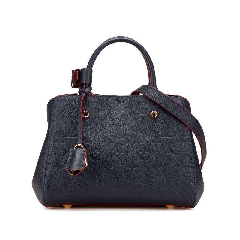 LOUIS VUITTON モンテーニュBBモノグラムアンプラント　ネイビー LOUIS VUITTON モンテーニュBBモノグラムアンプラントネイビー