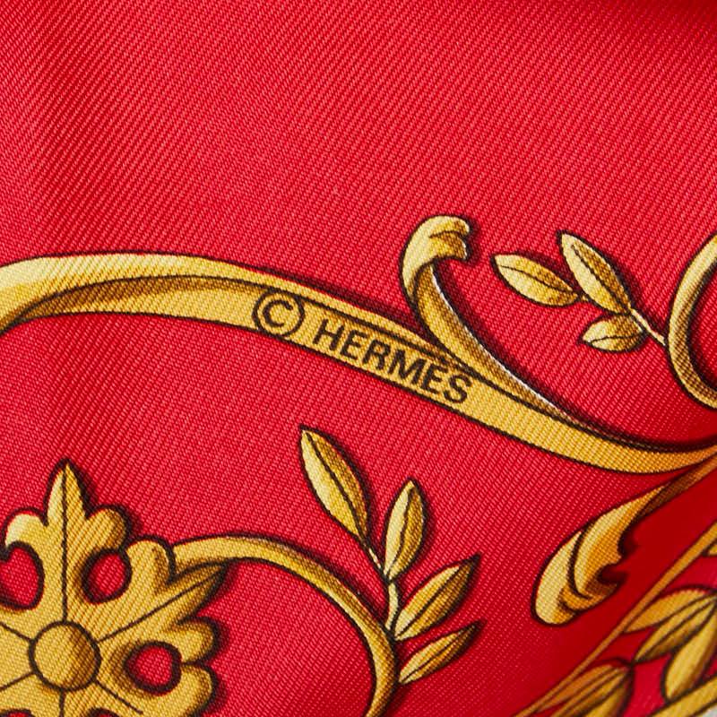 HERMES エルメス カレ90 LA PROMENADE DE LONGCHAMPS ロンシャンへの  