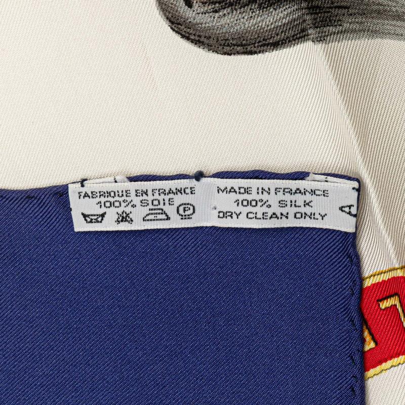 エルメスHERMES カレ90 「 フランス国立乗馬学校」大判スカーフ エルメス カレ90 ECOLE FRANCAISE D'EQUITATION フランス国立