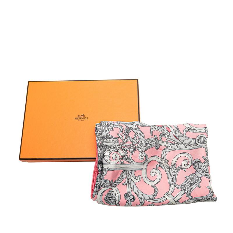 HERMES エルメス LES TUILERIES カレ90 シルク 【公式通販】