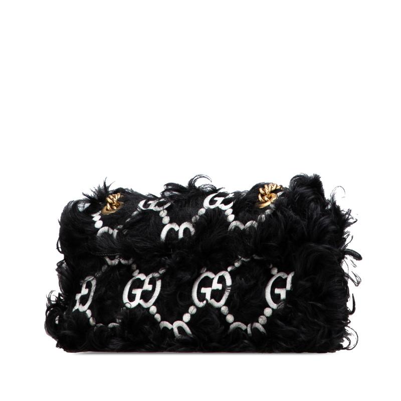 GUCCI（グッチ） GGマーモント GGパターン チェーン ショルダーバッグ