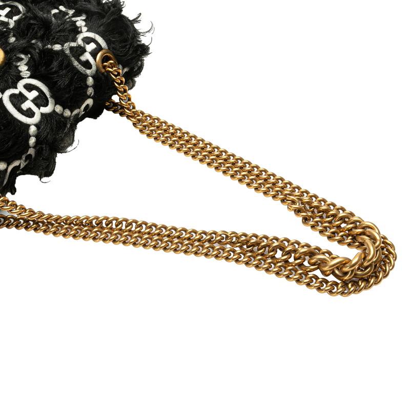 GUCCI（グッチ） GGマーモント GGパターン チェーン ショルダーバッグ