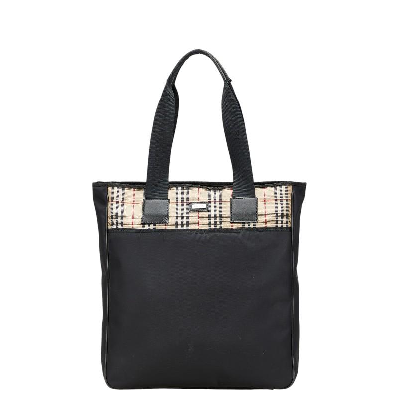 美品　バーバリー　Burberry　ノバチェック　トートバッグ　ハンドバッグ BURBERRY（バーバリー） ノバチェック トートバッグ ショルダーバッグ