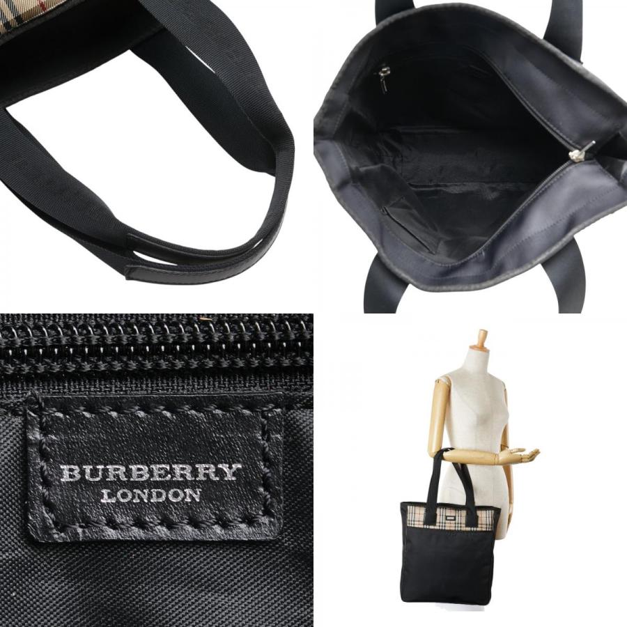 美中古　バーバリートートバッグ ノバチェック　肩掛け可能　高級 BURBERRY（バーバリー） ノバチェック トートバッグ ショルダーバッグ