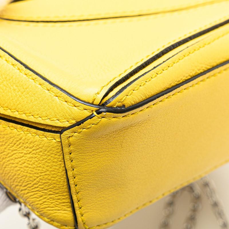 LOEWE（ロエベ） パズルバッグ ナノ ハンドバッグ チェーン ショルダー