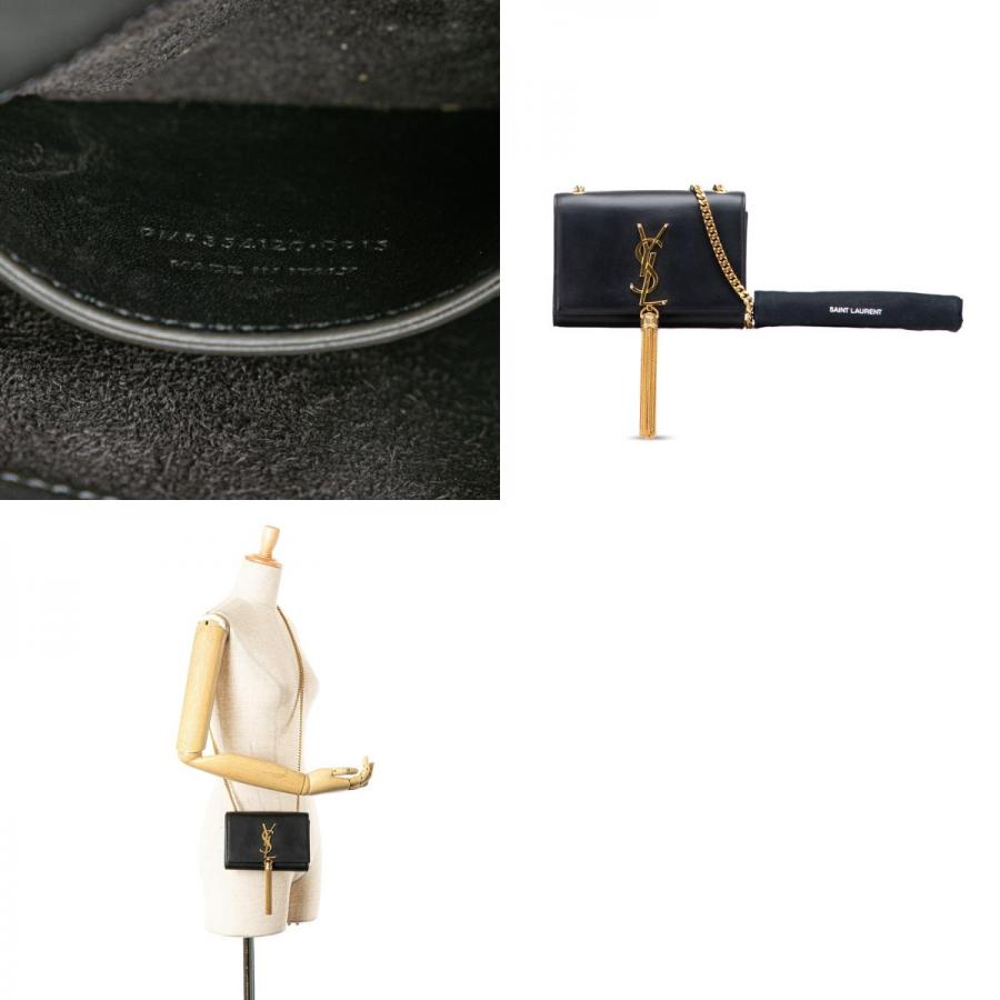 ASUS サンローラン YSLモノグラム ケイト タッセル チェーン