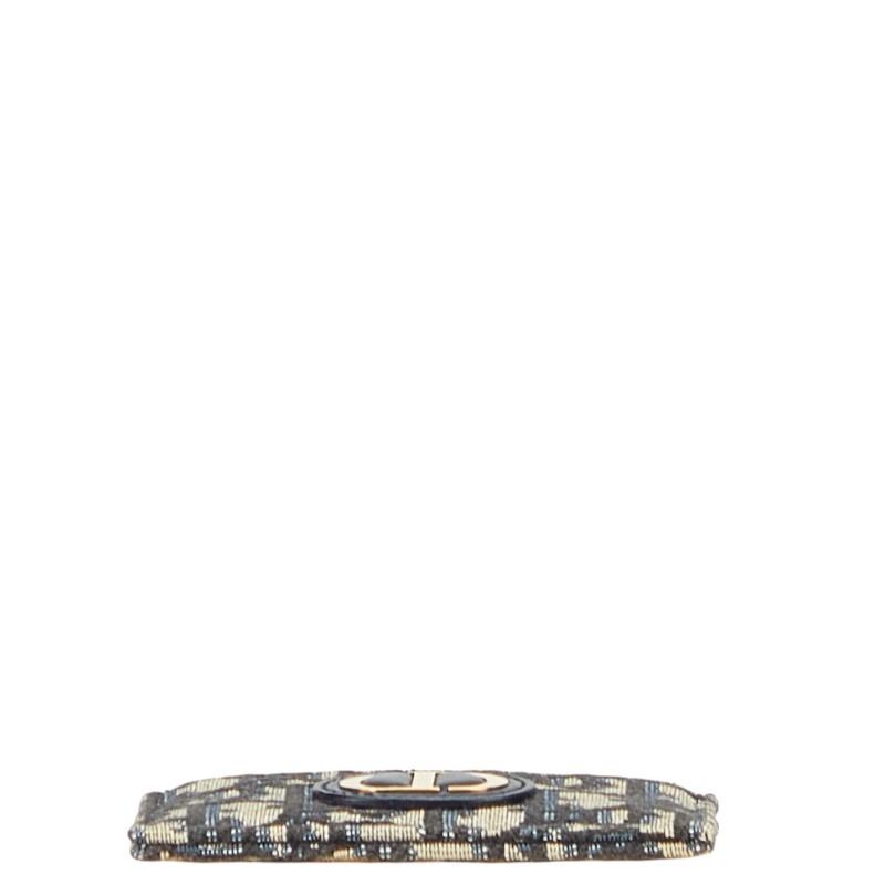 ディオール オブリークジャガード 30 モンテーニュ Freesia カードホルダー カードケース コットンキャンバス レディース Dior 【228-21313】 ディオール オブリークジャガード 30 モンテーニュ Freesia カード