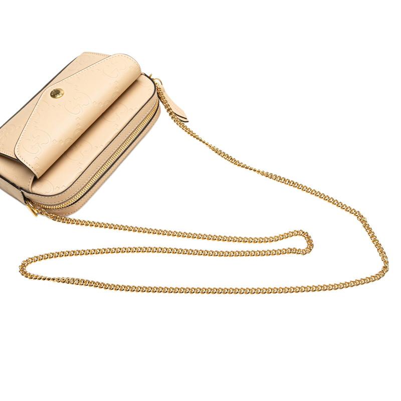 GUCCI（グッチ） GGスーパーミニ ショルダーバッグ 781554 ベージュ