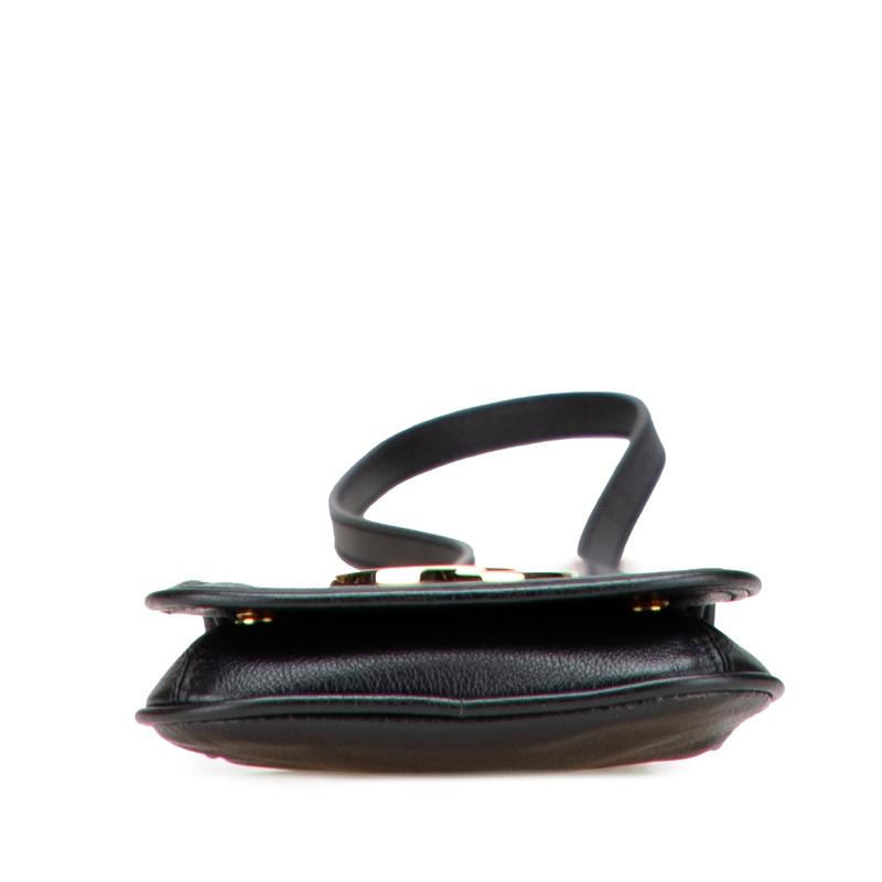 グッチ GUCCI ブロンディ 698635 カードケース レザー ブラック ゴールド金具 レディース【中古】【ABランク】 グッチ GUCCI ブロンディ 698635 カードケース レザー ブラック