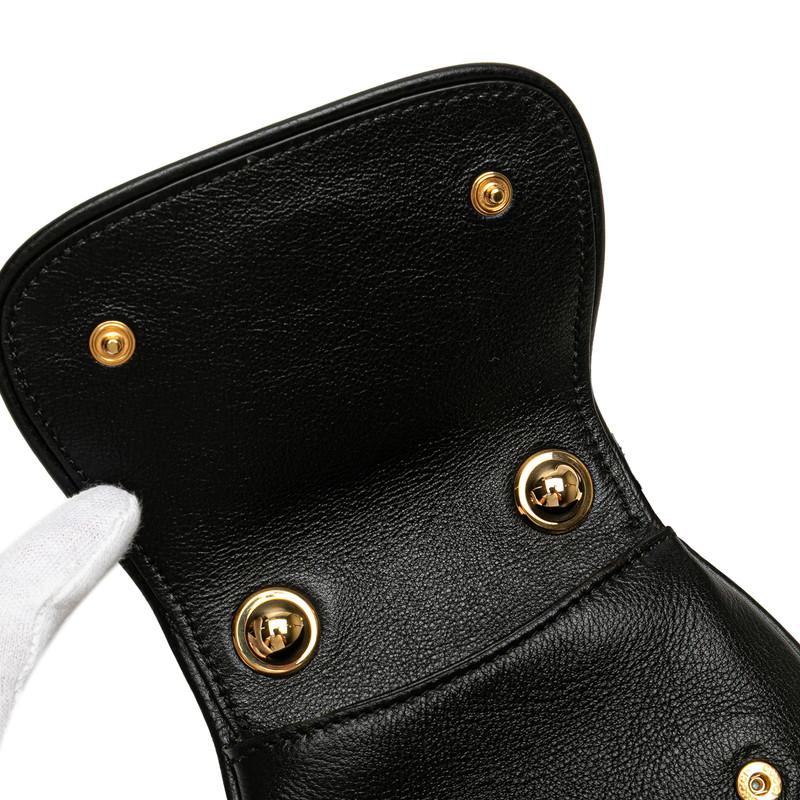 GUCCI（グッチ） ブロンディ ショルダーバッグ 698635 ブラック レザー