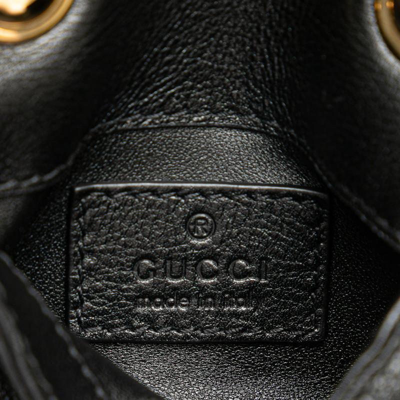 GUCCI（グッチ） ブロンディ ショルダーバッグ 698635 ブラック レザー