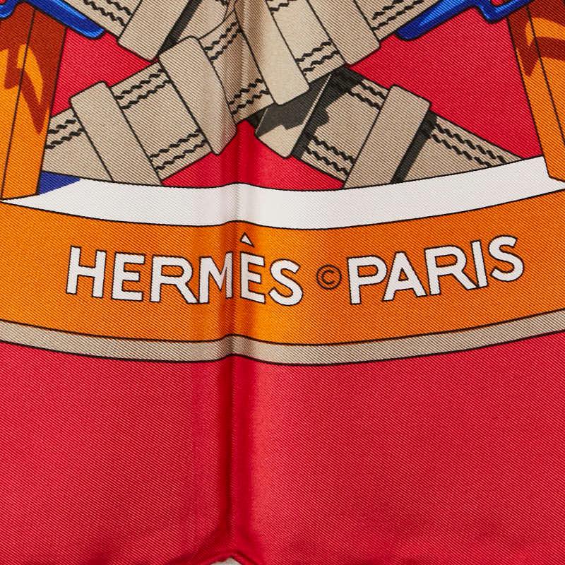 HERMES（エルメス） カレ90 En Roue Libre 自由への車輪 スカーフ