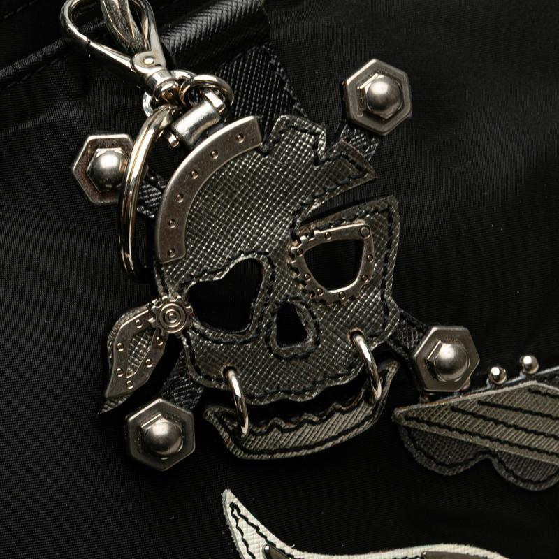 PRADA（プラダ） スカル スタッズ ショルダーバッグ ハンドバッグ 2WAY