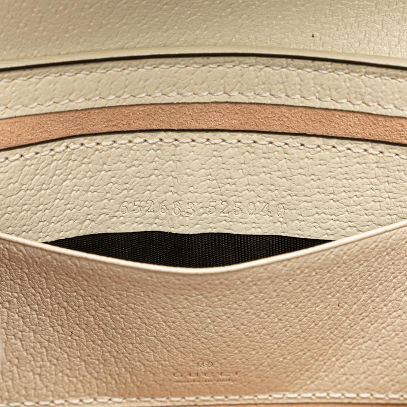 グッチ GGスプリーム パドロック ベリー プリント ミニ ショルダーバッグ ハンドバッグ 2WAY 652683 ベージュ PVC レザー GUCCI 【中古】