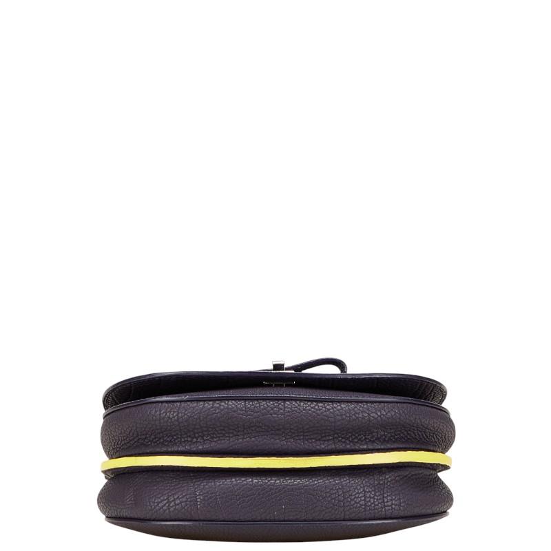 Delvaux デルヴォー ミュタン ショルダーバッグ レザー レディース 【228-25597】 Delvaux デルヴォー ミュタン ショルダーバッグ パープル イエロー