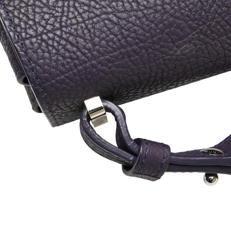 Delvaux デルヴォー ミュタン ショルダーバッグ レザー レディース 【228-25597】 Delvaux デルヴォー ミュタン ショルダーバッグ パープル イエロー
