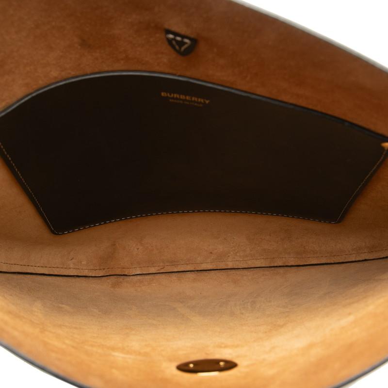バーバリー TBロゴ ワンショルダーバッグ レザー レディース BURBERRY 【228-28943】 BURBERRY（バーバリー） TBロゴ ワンショルダーバッグ ブラック レザー