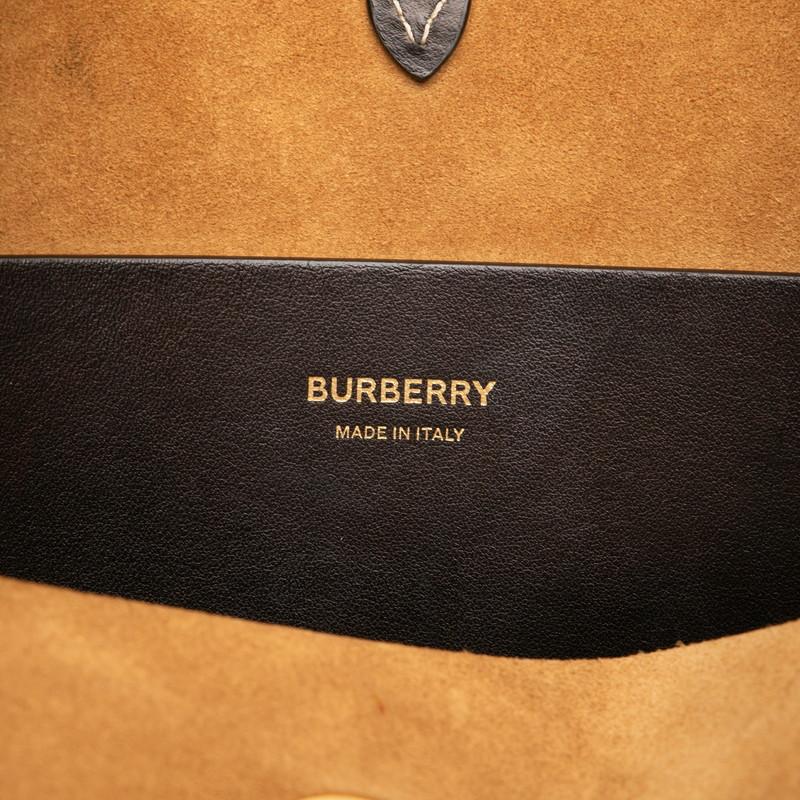 BURBERRY（バーバリー） TBロゴ ワンショルダーバッグ ブラック レザー