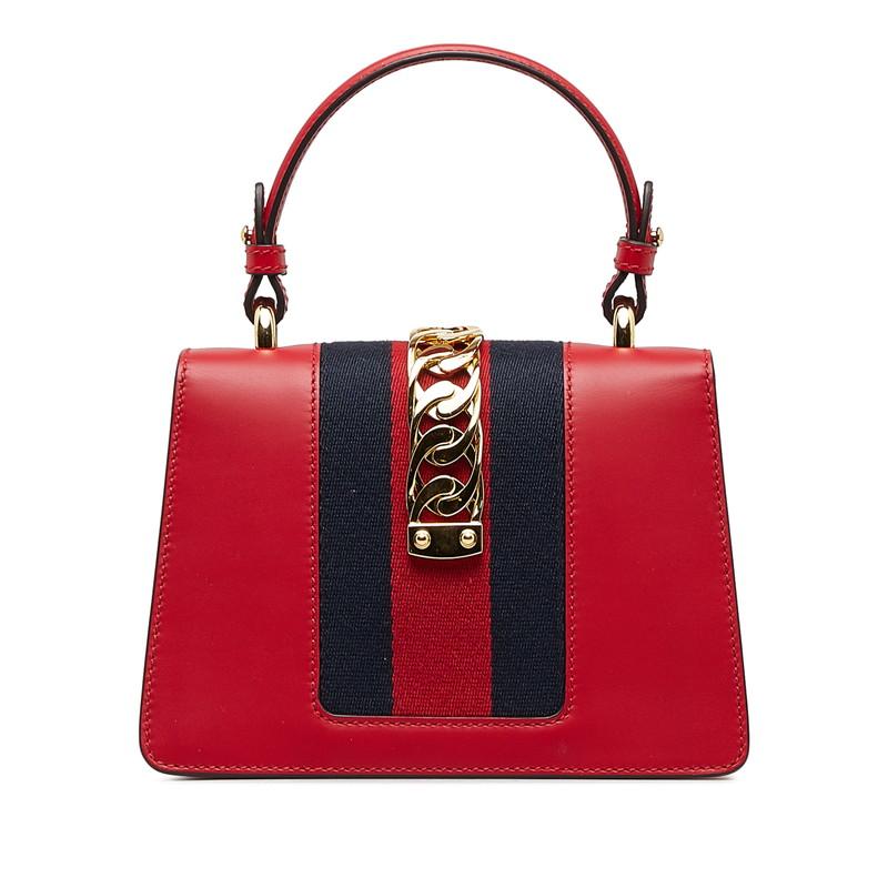 GUCCI グッチ シルヴィ ハンドバッグ ショルダーバッグ 2WAY GUCCI グッチ シルヴィ ハンドバッグ ショルダーバッグ 2WAY