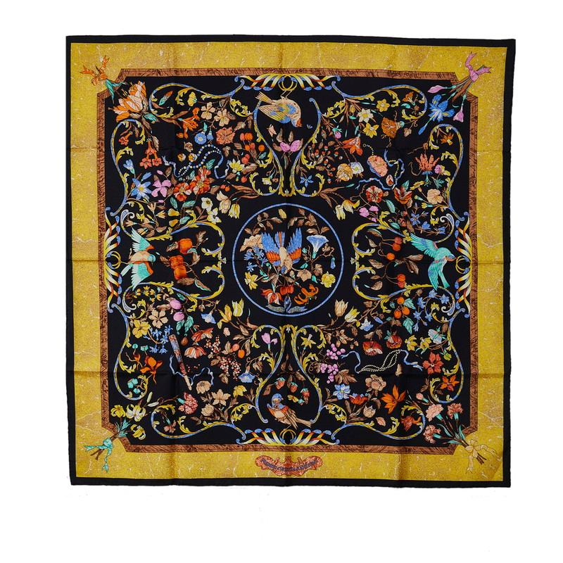 HERMES エルメス カレ90 PIERRES d' ORIENT et OCCIDENT 東洋の HERMES エルメス カレ90 PIERRES d' ORIENT et OCCIDENT 東洋の