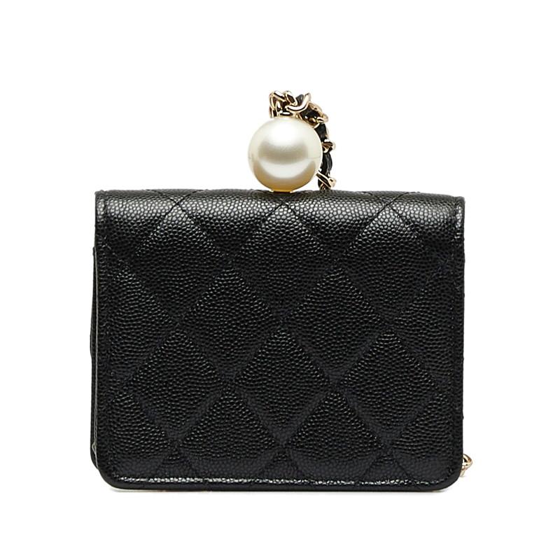 CHANEL シャネル マトラッセ ココマーク チェーン コインパース CHANEL シャネル マトラッセ ココマーク チェーン コインパース