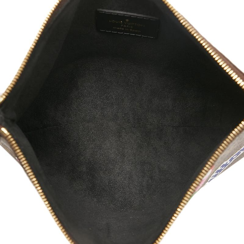 LOUIS VUITTON ルイ ヴィトン モノグラム シティーポーチ パッチ―ズ  