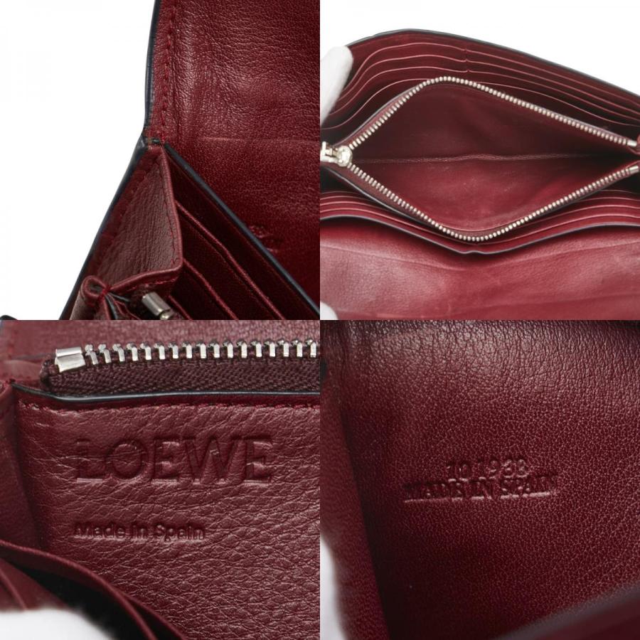 LOEWE（ロエベ） パズル 長財布 コンチネンタルウォレット レッド
