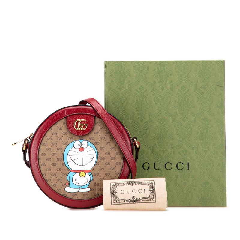 GUCCI（グッチ） × ドラえもん ミニGGスプリーム ショルダーバッグ
