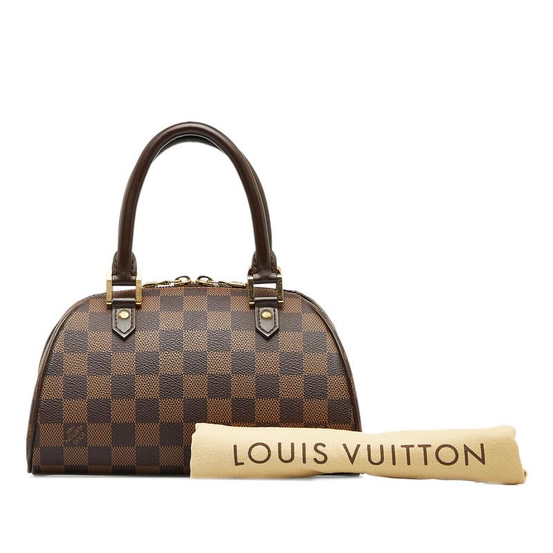 LOUIS VUITTON ルイ ヴィトン ダミエ リベラ ミニ ハンドバッグ LOUIS VUITTON ルイ ヴィトン ダミエ リベラ ミニ ハンドバッグ