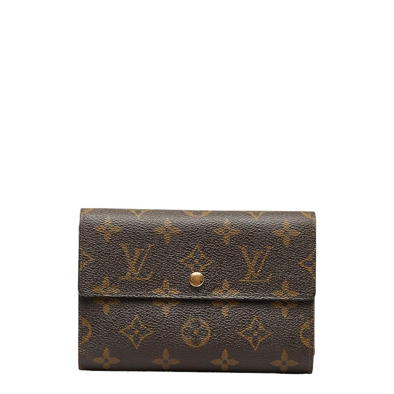 LOUIS VUITTON ルイ ヴィトン モノグラム ポルトトレゾール エテュイ 