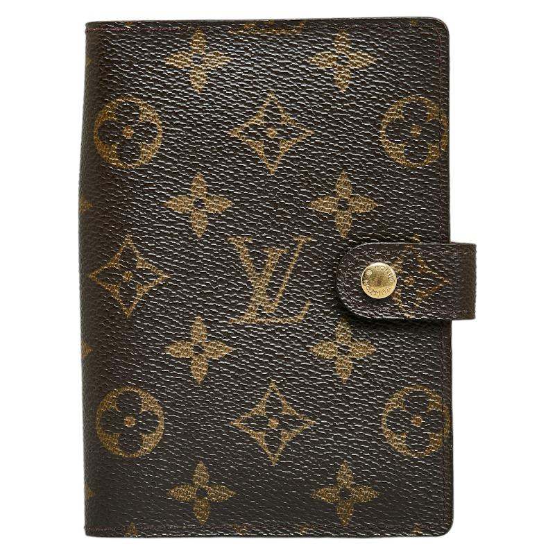 LOUIS VUITTON ルイ ヴィトン モノグラム アジェンダPM 手帳カバー 