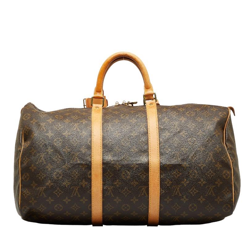 LOUIS VUITTON ルイ ヴィトン モノグラム キーポル50 ボストンバッグ 