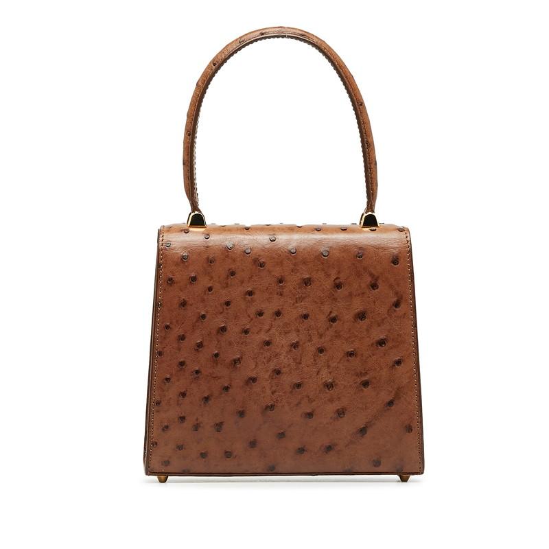 LOUIS VUITTON ルイ ヴィトン ミニ マルゼルブ オーストリッチ 