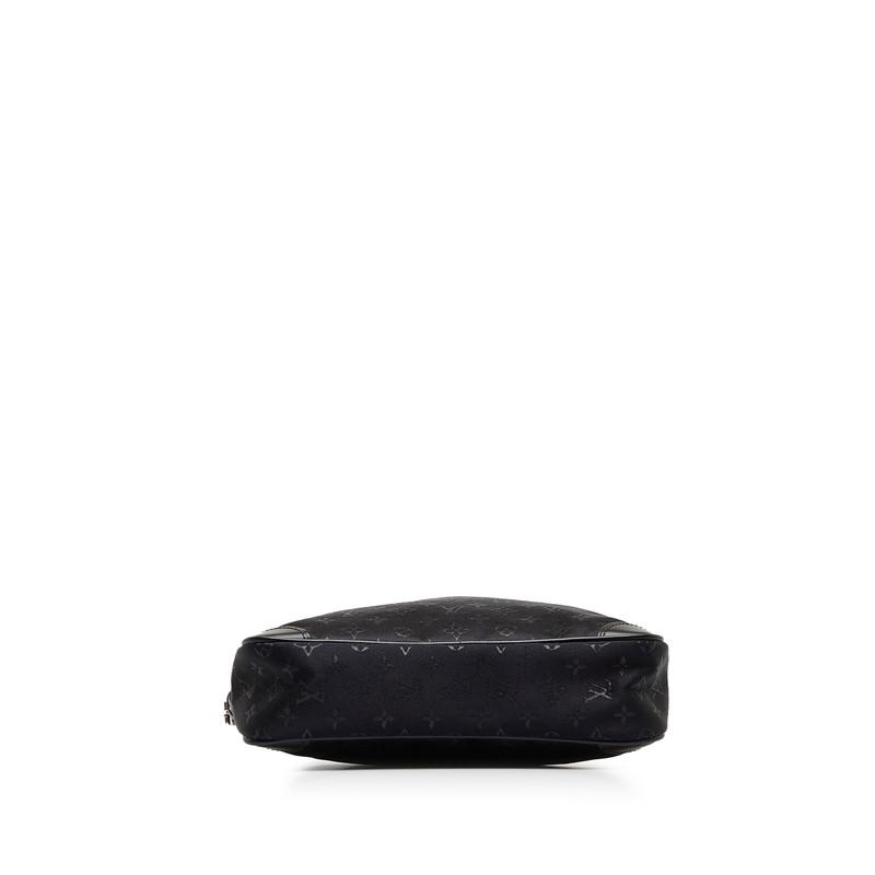 LOUIS VUITTON ルイ ヴィトン モノグラム サテン リトルブローニュ 