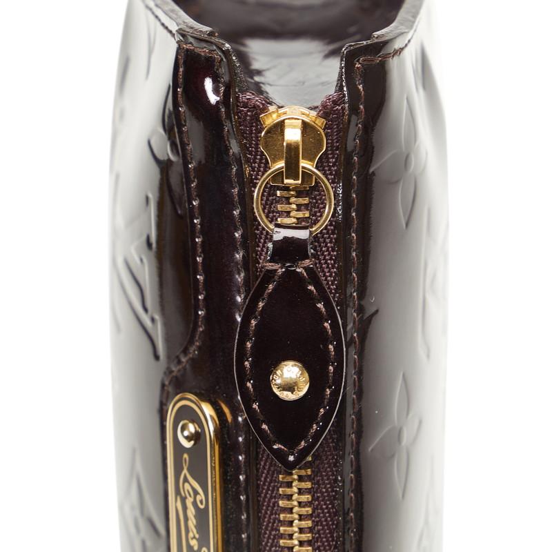 ルイヴィトン ヴェルニ ポーチアマラントトゥルース コスメティック