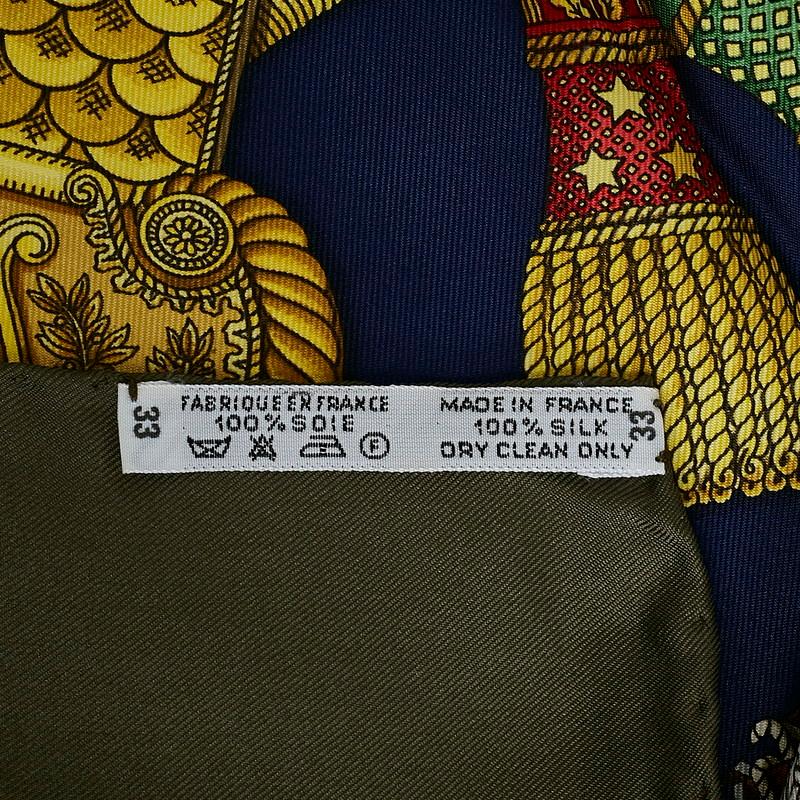 HERMES（エルメス） カレ90 タンブールの太鼓 LES TAMBOURS スカーフ