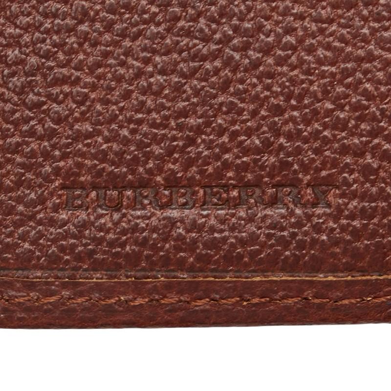 BURBERRY（バーバリー） ノバチェック キーケース 5連 ブラウン レザー