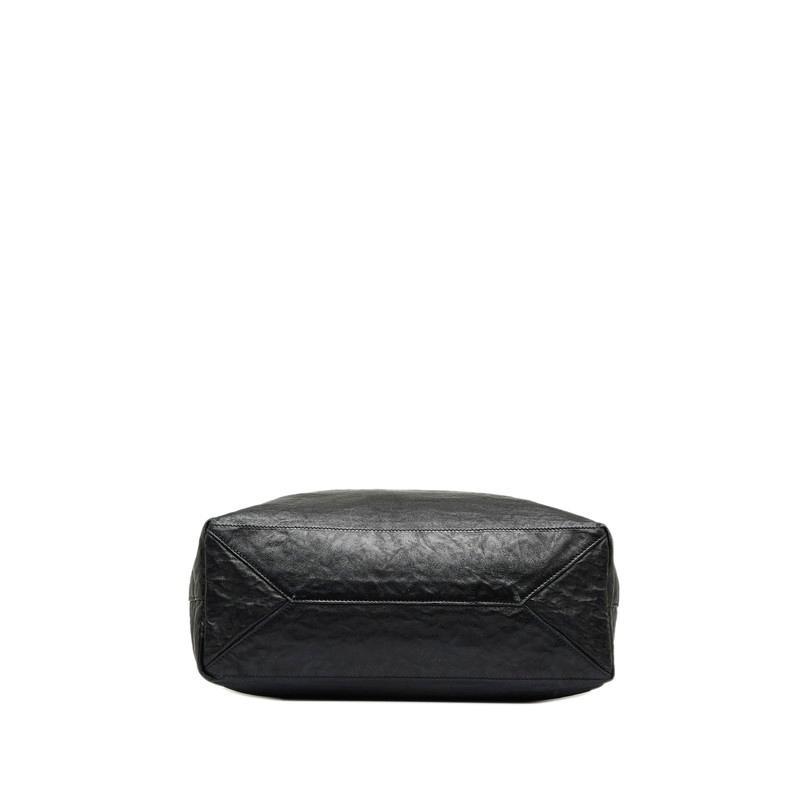 PRADA（プラダ） リバーシブル トートバッグ ブラック エメラルド