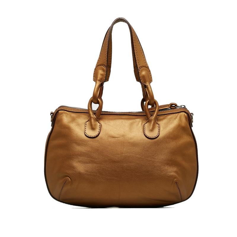 LOEWE ロエベ フィエスタ ロゴ型押し ハンドバッグ ショルダー LOEWE ロエベ フィエスタ ロゴ型押し ハンドバッグ ショルダー