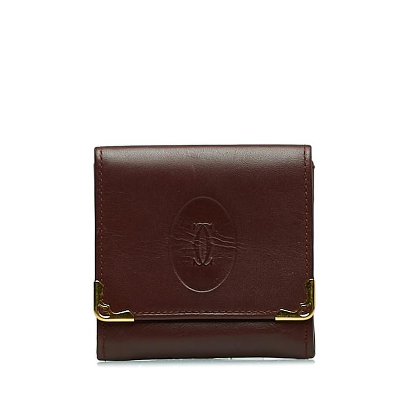 カルティエ マストライン コインケース レザー レディース CARTIER
